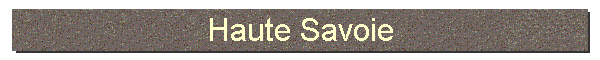 Haute Savoie